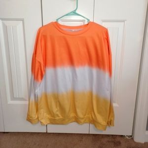 Multi-colored sweatshirt
